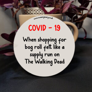 Covid 19 Coaster