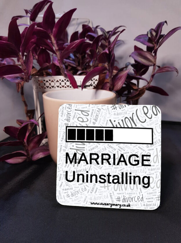 Marriage Uninstalling Coaster