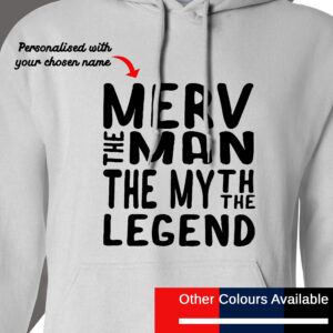 Man Myth Legend Hoodie