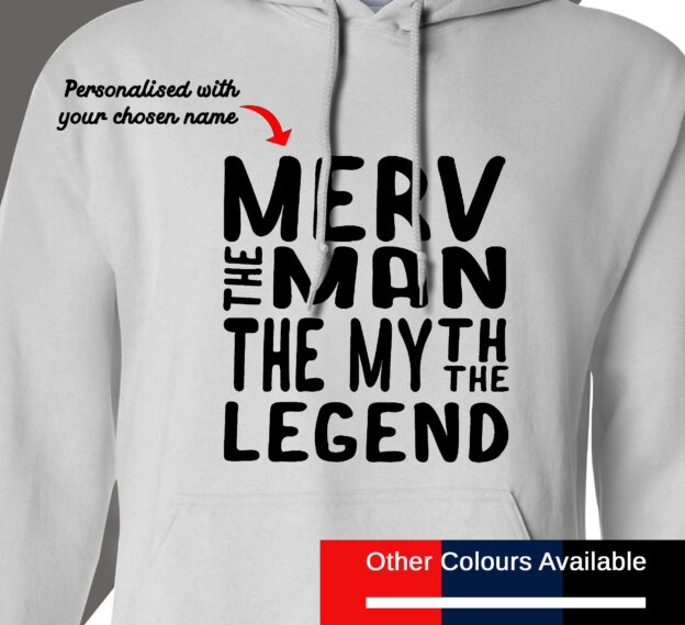 Man Myth Legend Hoodie