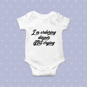 Ordering Dinner Baby Bodysuit