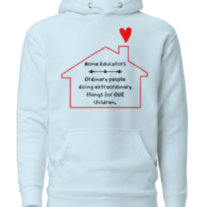 Home Educators Hoodie White